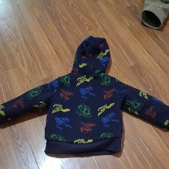 Marvel Kids Hoodie - Navy with Multicolor Graphics - Picture 2 of 3